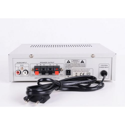 Трансляционный усилитель мощности LTC Audio MFA1200USB-BT-SI